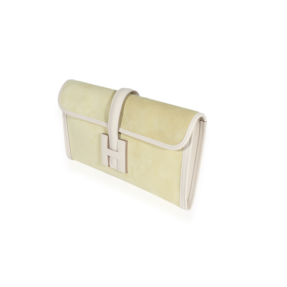 Hermès Mimosa Veau Doblis & Craie Swift Jige Elan 29 - Picture 4 of 7